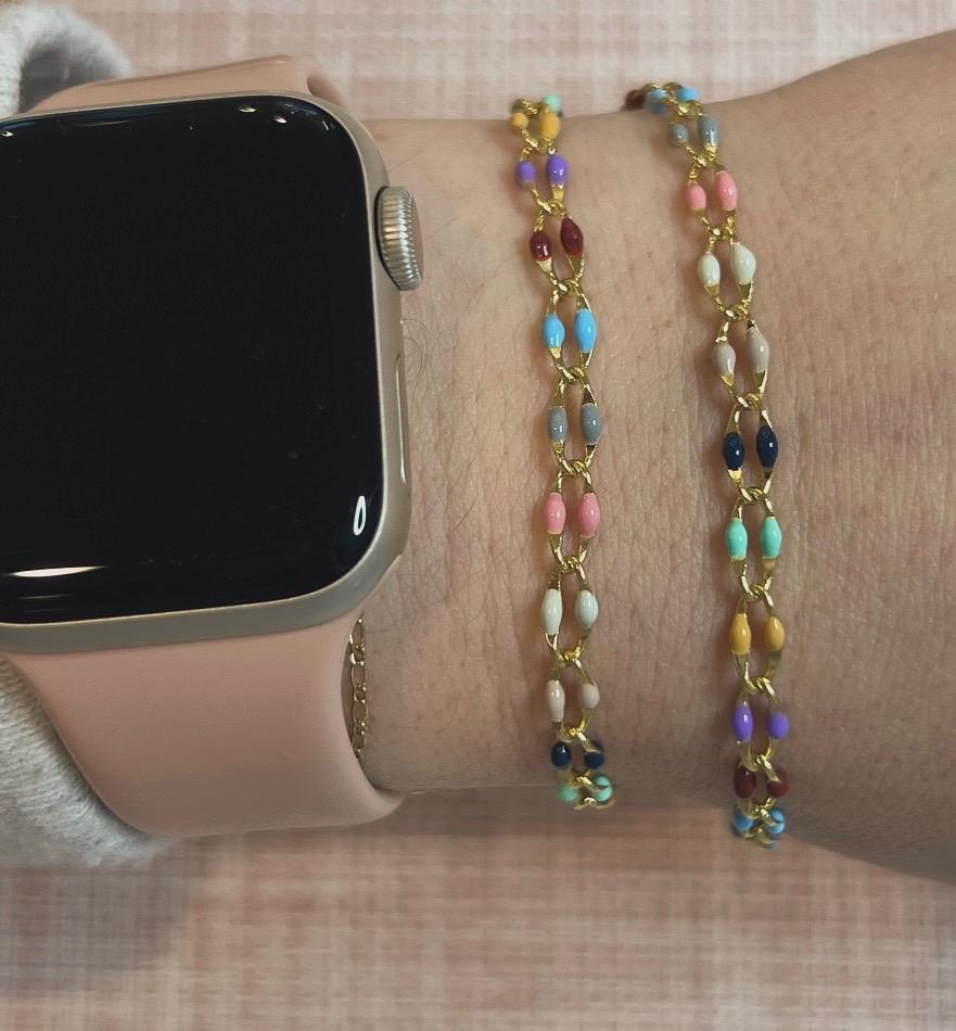 Enamel and Gold-Plated