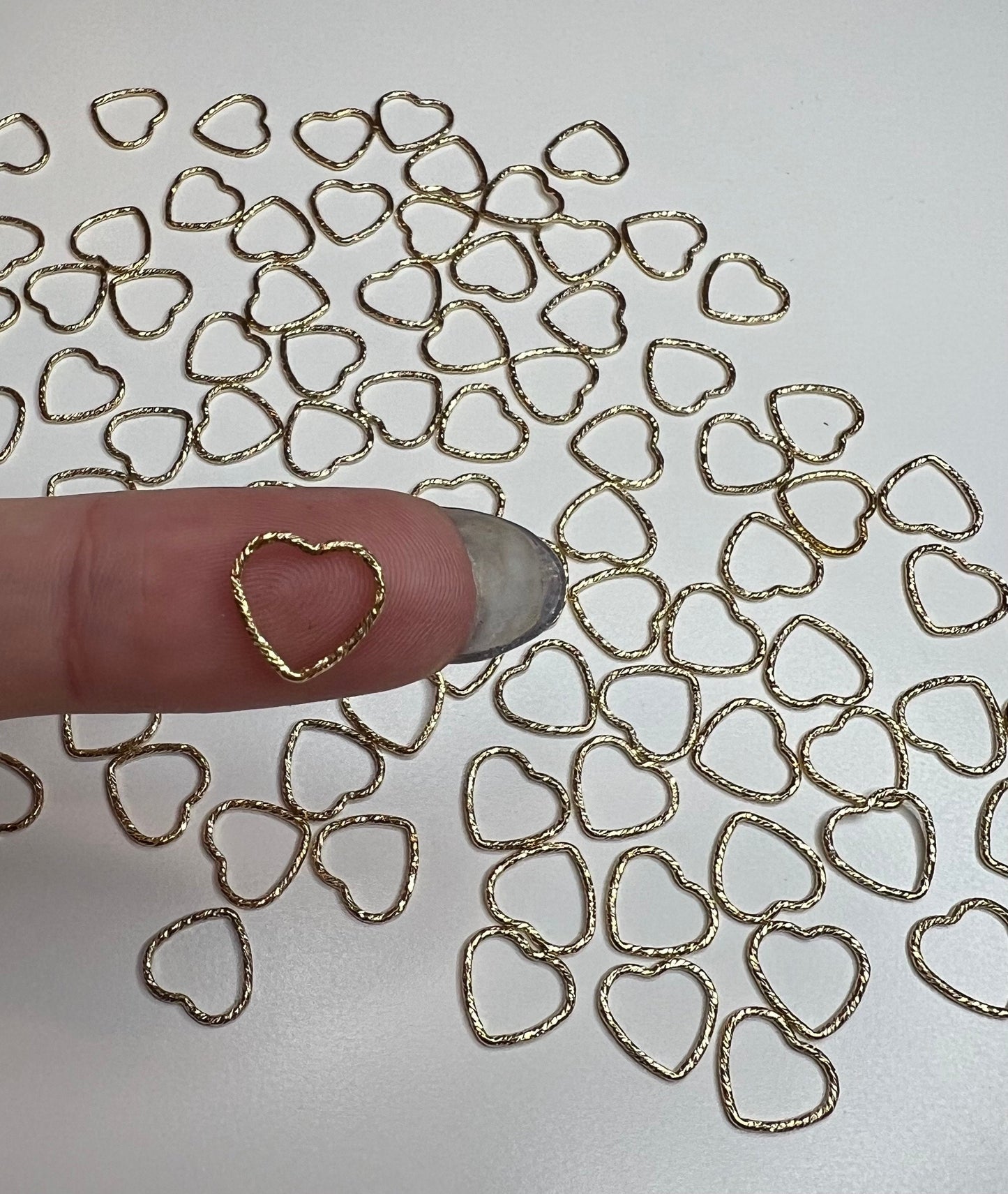 Textured Heart Connector