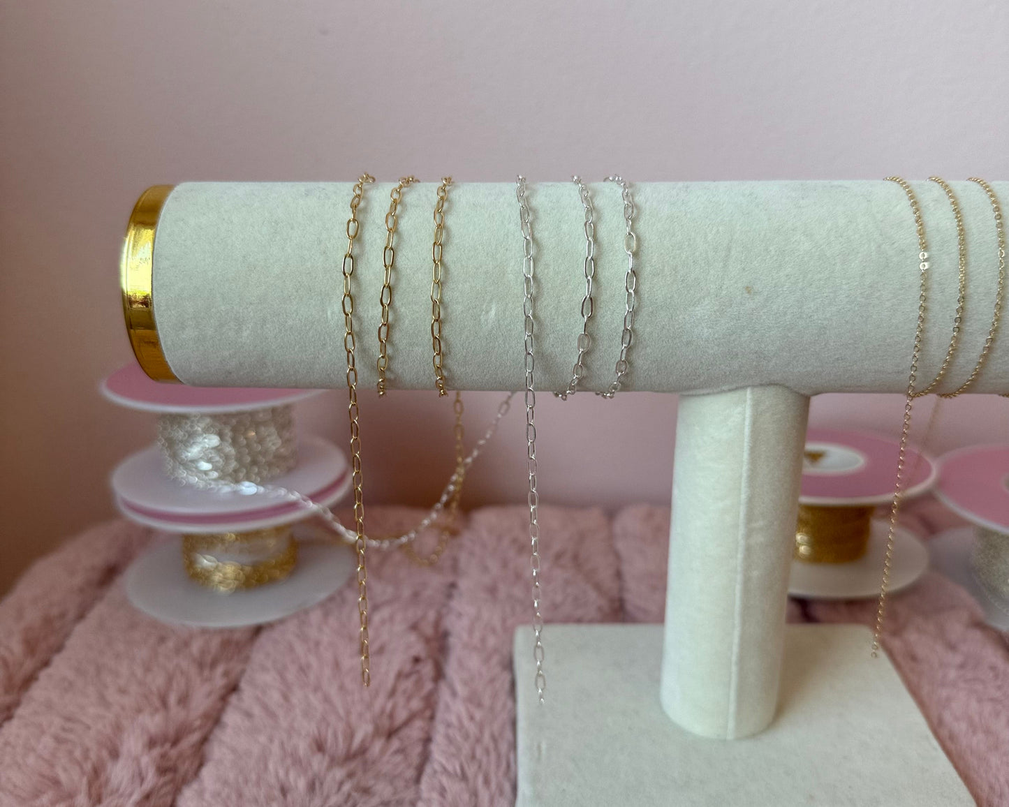 Rounded Paperclip Chain