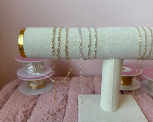 Rounded Paperclip Chain