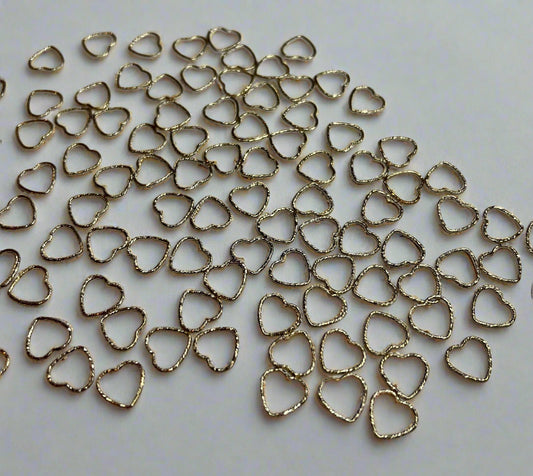 Textured Heart Connector