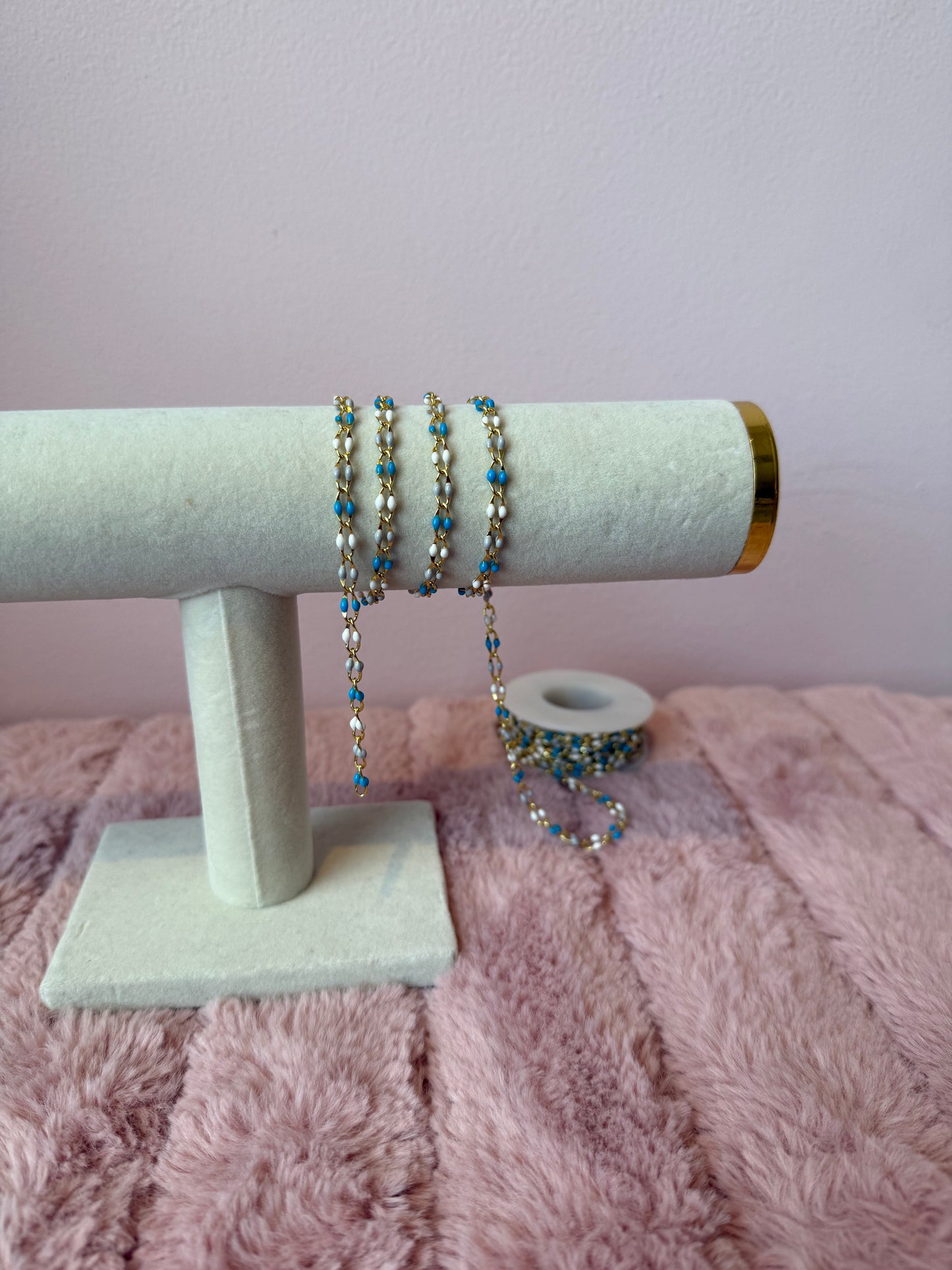 Enamel and Gold-Plated